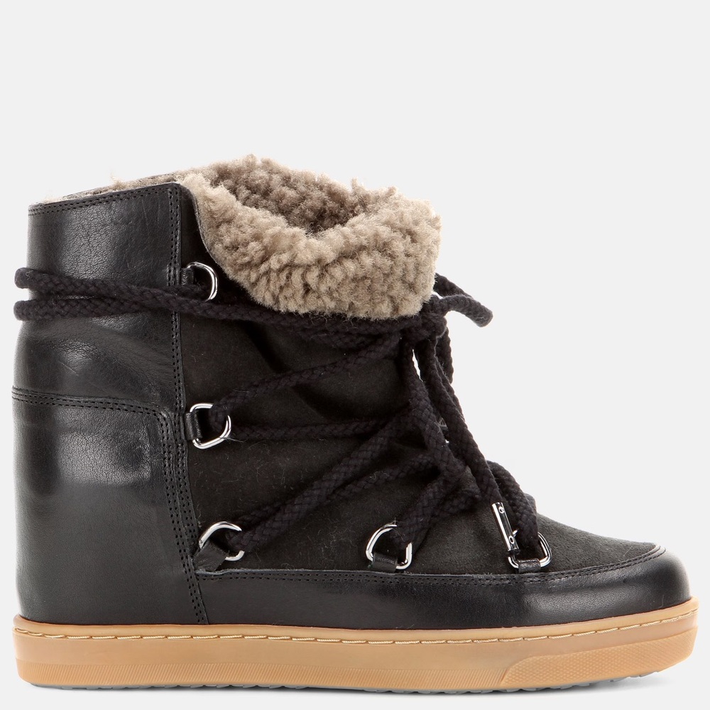 Isabel Marant Nowles Black Ankle Boot 39 / 9